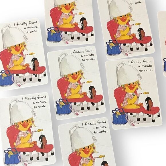 Suzy Spafford ‘85 Witzy Postcard Suzy Ducken Beauty Shop Salon (8 Cards) - Picture 7 of 11